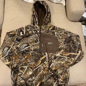 Mens Drake Waterfowl Camo hoodie